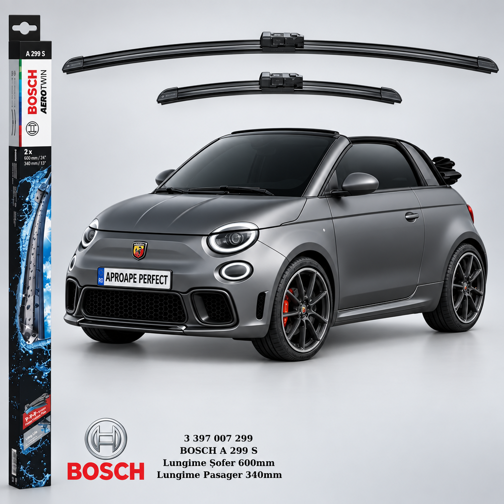 Ștergătoare Abarth 500e Convertible (332_) 02.2020–prezent