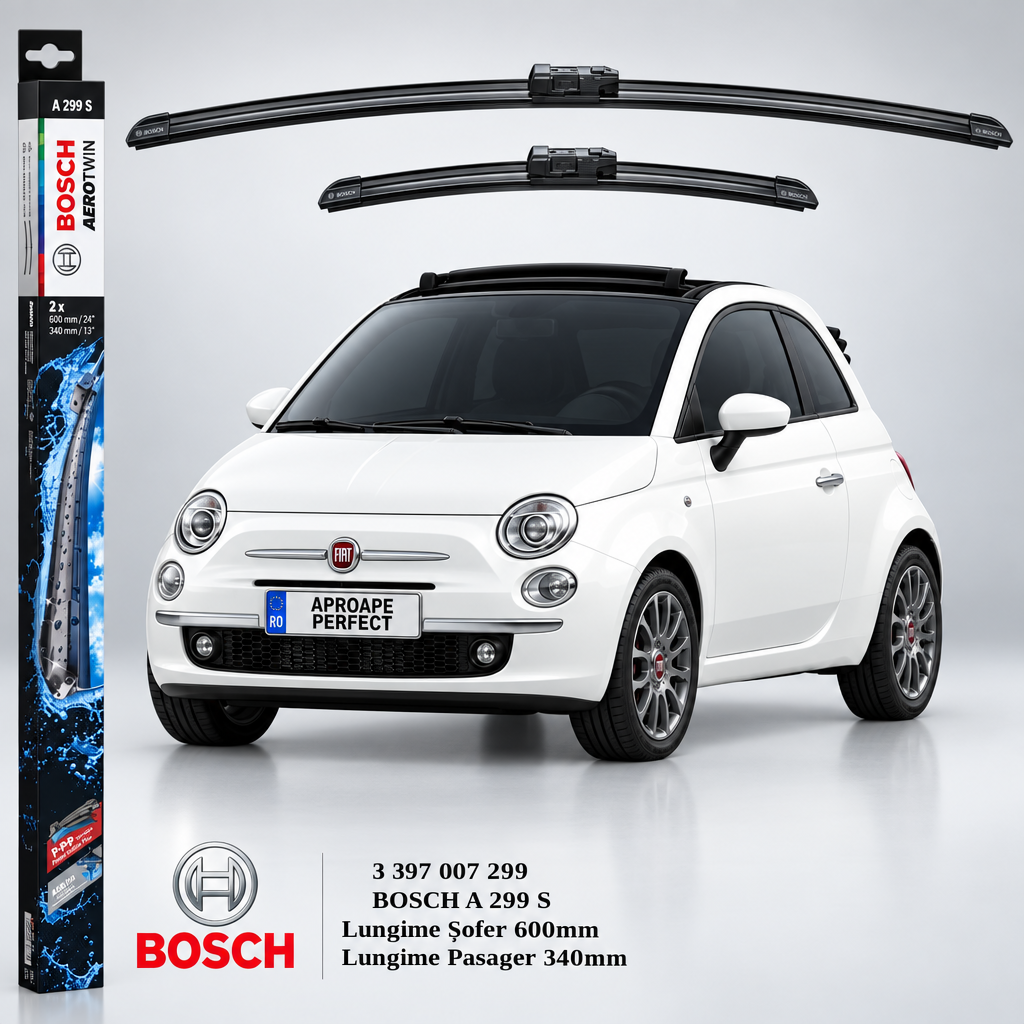 Ștergătoare Fiat 500 C (312_) 09.2009–08.2024
