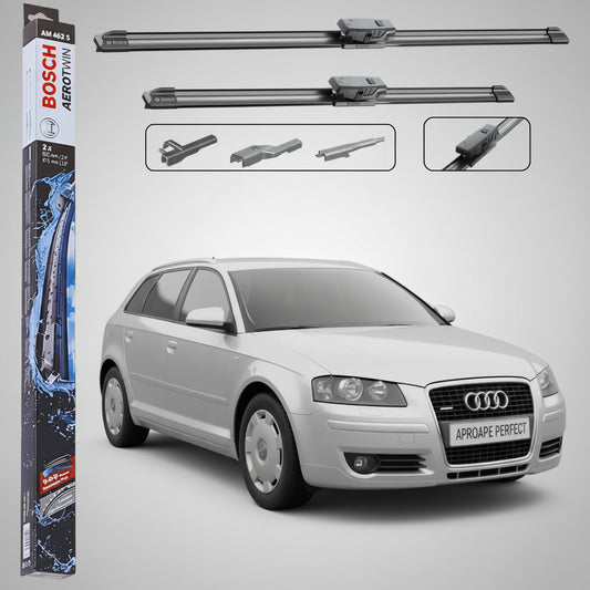 Set Ștergătoare Parbriz pentru Audi A3 Sportback (8PA) 2004-2013 | Bosch Aerotwin AM 462 S