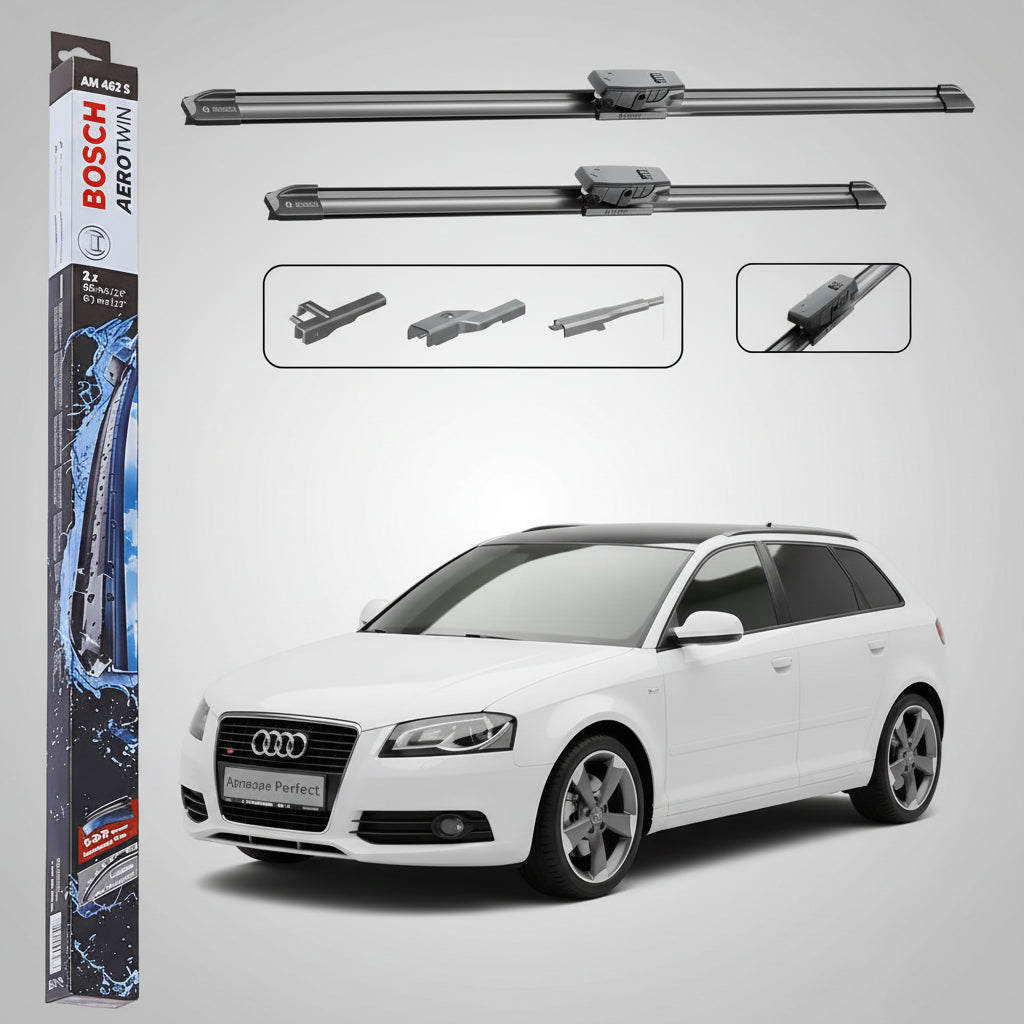 Set Ștergătoare Parbriz pentru Audi S3 Sportback (8PA) 2008-2013 | Bosch Aerotwin AM 462 S