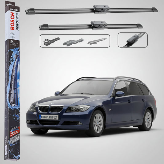Set Ștergătoare Parbriz pentru BMW Seria 3 Touring (E91) 2004-2012 | Bosch Aerotwin AM 462 S