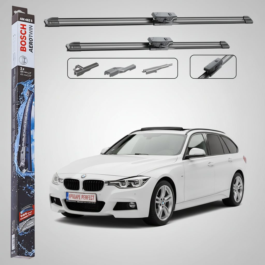 Set Ștergătoare Parbriz pentru BMW Seria 3 Touring (F31) 2011-2019 | Bosch Aerotwin AM 462 S