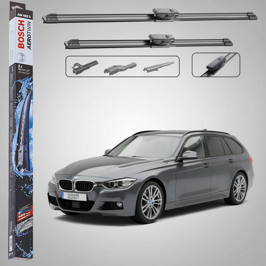 Set Ștergătoare Parbriz pentru BMW Seria 3 Touring Van (F31) 2011-2019 | Bosch Aerotwin AM 462 S