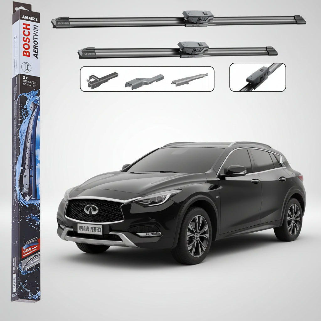 Set Ștergătoare Parbriz pentru Infiniti QX30 2016-2020 | Bosch Aerotwin AM 462 S