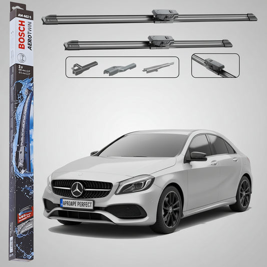 Set Ștergătoare Parbriz pentru Mercedes-Benz A-Class (W176) 2012-2018 | Bosch Aerotwin AM 462 S