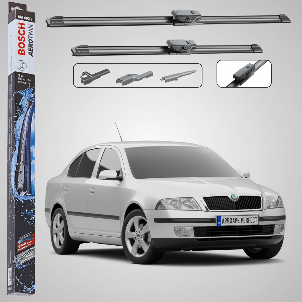 Set Ștergătoare Parbriz pentru Skoda Octavia II (1Z3) Hatchback 2004-2013 | Bosch Aerotwin AM 462 S