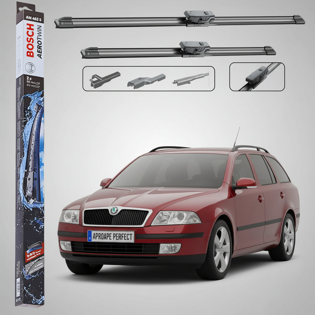 Set Ștergătoare Parbriz pentru Skoda Octavia II Combi (1Z5) Break 2004-2013 | Bosch Aerotwin AM 462 S