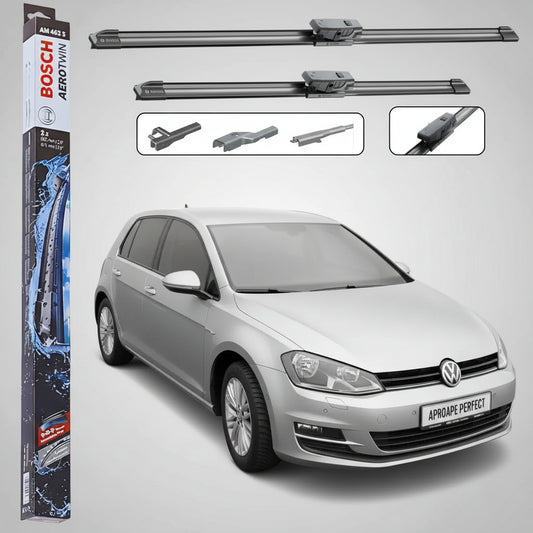 Set Ștergătoare Parbriz pentru VW Golf VII (5G1, BQ1, BE1) 2012-2020 | Bosch Aerotwin AM 462 S