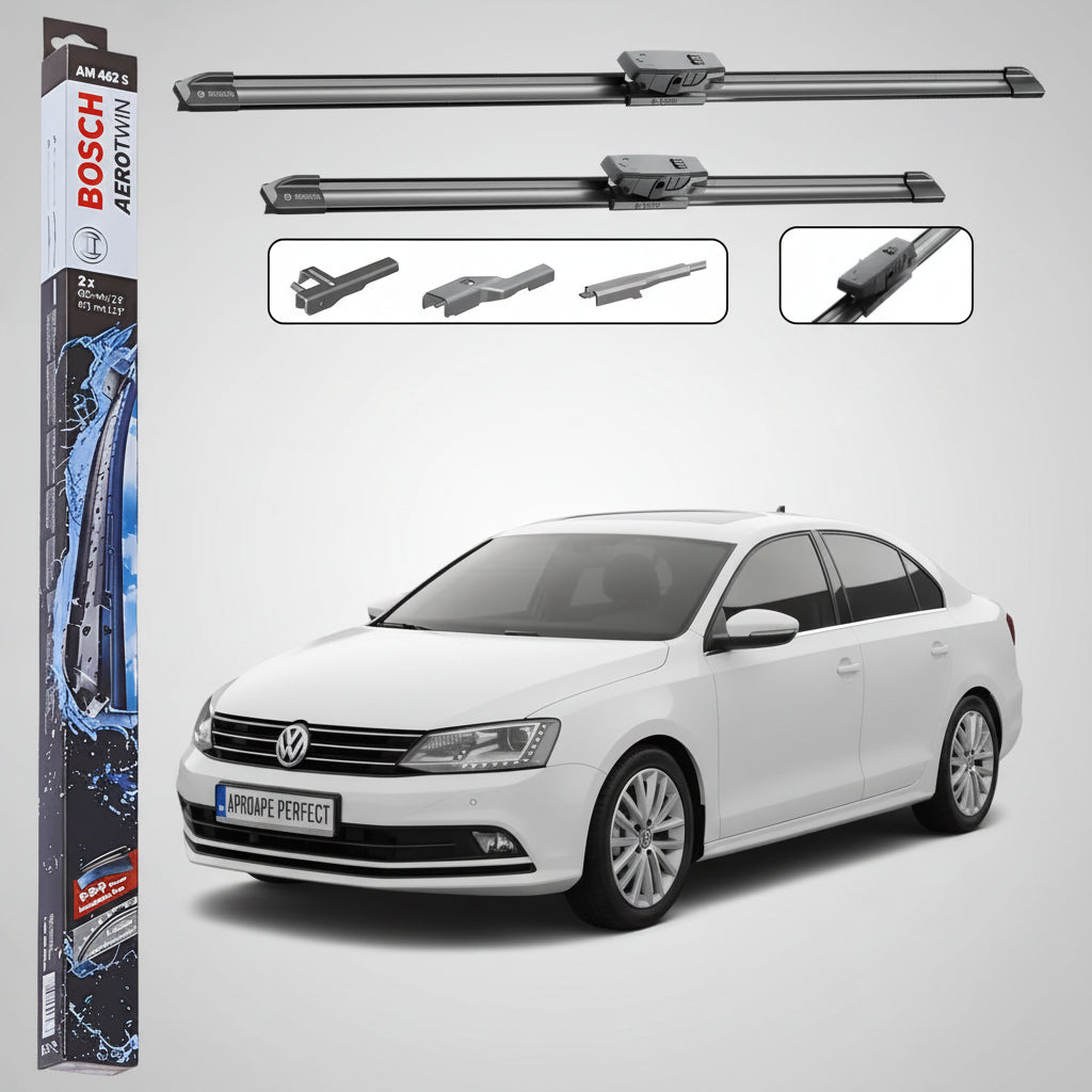 Set Ștergătoare Parbriz pentru VW Jetta IV (162, 163) 2010-2018 | Bosch Aerotwin AM 462 S
