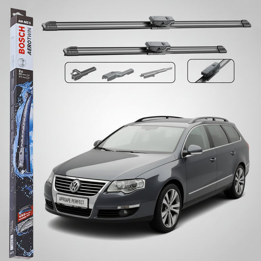 Set Ștergătoare Parbriz pentru VW Passat B6 Variant (3C5) Break 2005-2010 | Bosch Aerotwin AM 462 S