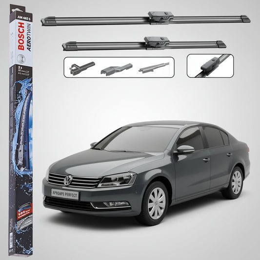 Set Ștergătoare Parbriz pentru VW Passat B7 (362) Sedan 2010-2014 | Bosch Aerotwin AM 462 S