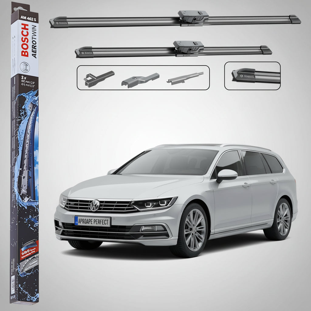 Set Ștergătoare Parbriz pentru VW Passat B8 Variant (3G5, CB5) Break 2014+ | Bosch Aerotwin AM 462 S