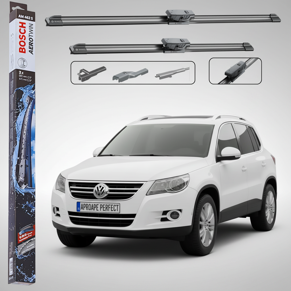 Set Ștergătoare Parbriz pentru VW Tiguan I (5N) 2007-2018 | Bosch Aerotwin AM 462 S