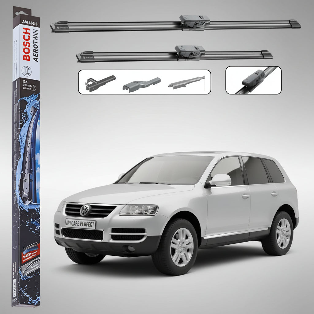 Set Ștergătoare Parbriz pentru VW Touareg I (7LA, 7L6, 7L7) 2002-2010 | Bosch Aerotwin AM 462 S