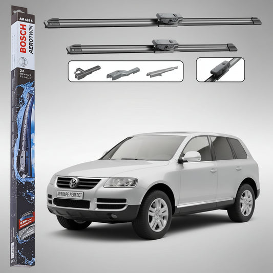 Set Ștergătoare Parbriz pentru VW Touareg I (7LA, 7L6, 7L7) 2002-2010 | Bosch Aerotwin AM 462 S