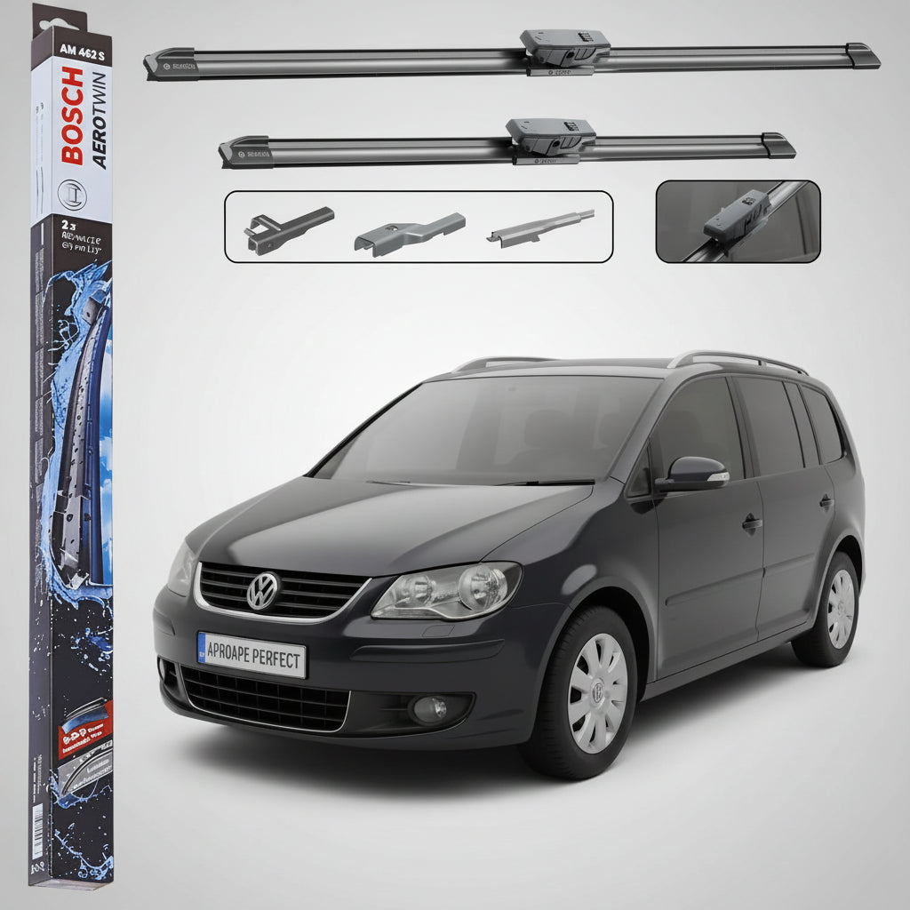 Set Ștergătoare Parbriz pentru VW Touran I (1T1, 1T2) 2003-2010 | Bosch Aerotwin AM 462 S