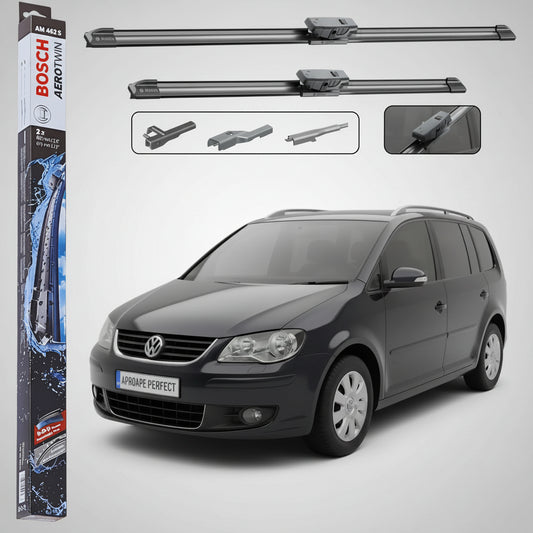 Set Ștergătoare Parbriz pentru VW Touran I (1T1, 1T2) 2003-2010 | Bosch Aerotwin AM 462 S
