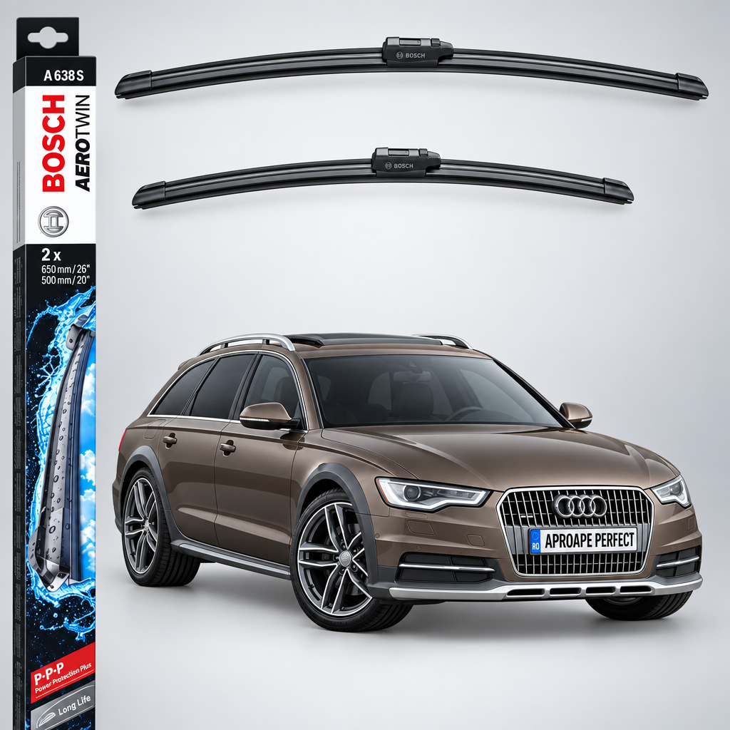 Ștergătoare Audi A6 Allroad Quattro (4GH, C7) 01.2012-05.2019