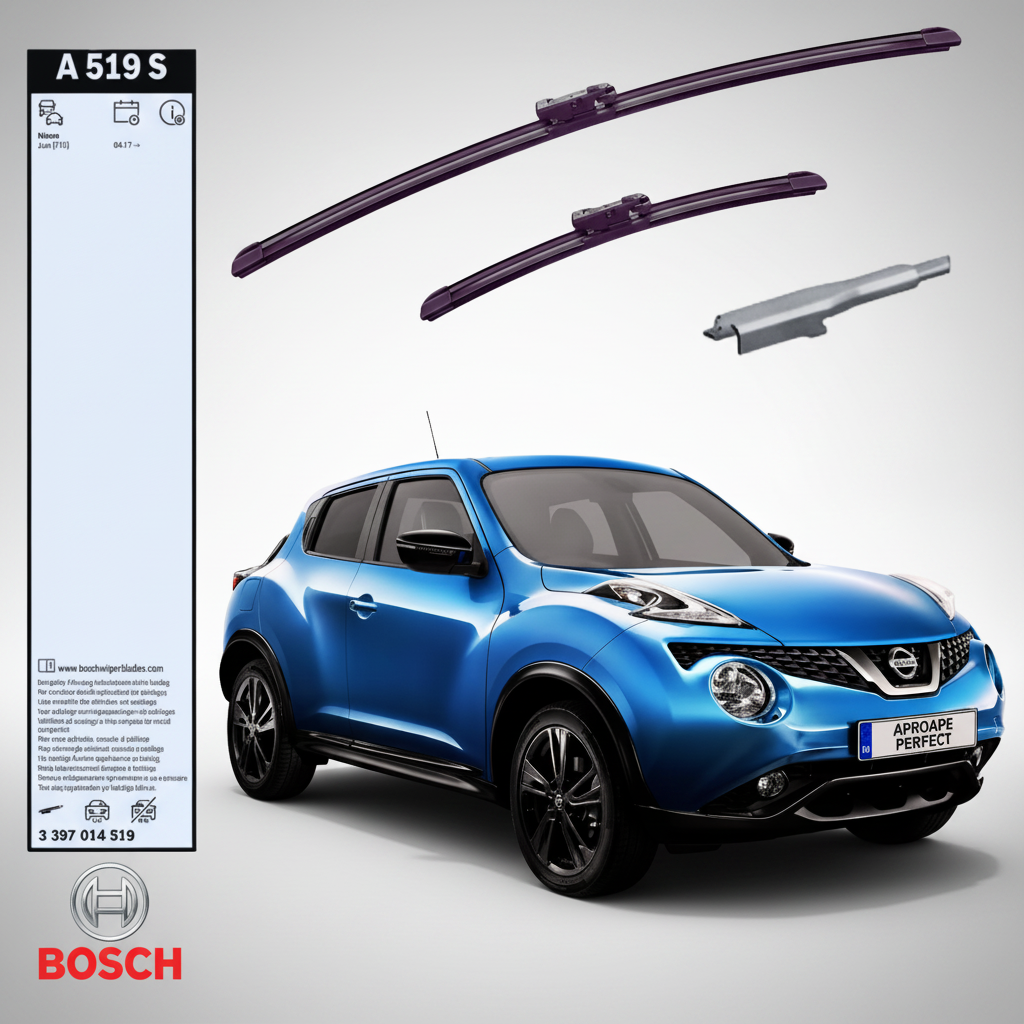 Ștergătoare Nissan Juke (F15) Facelift 2017-2019 | 3 397 014 519 – BOSCH
