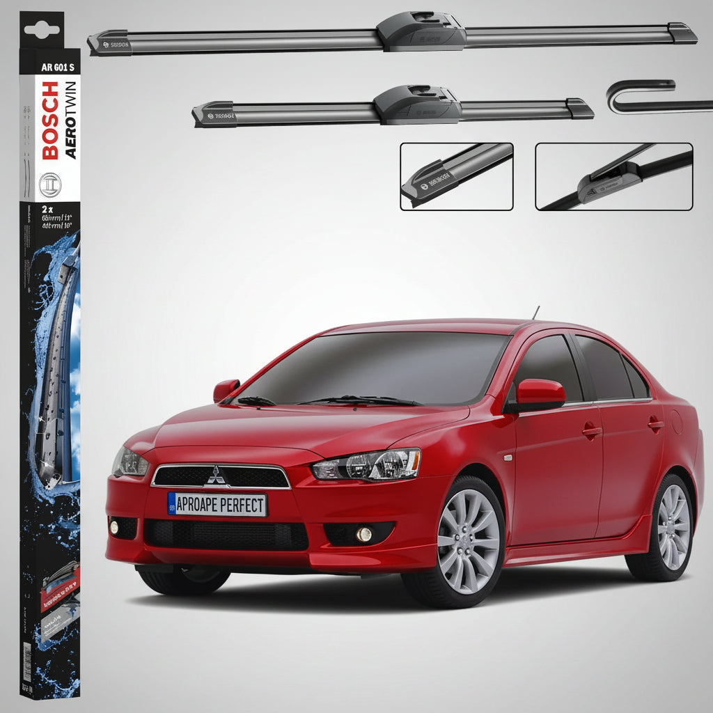 Set Ștergătoare Parbriz pentru Mitsubishi Lancer VIII Sedan (CY_A, CZ_A) 2007-Prezent | Bosch AR601S