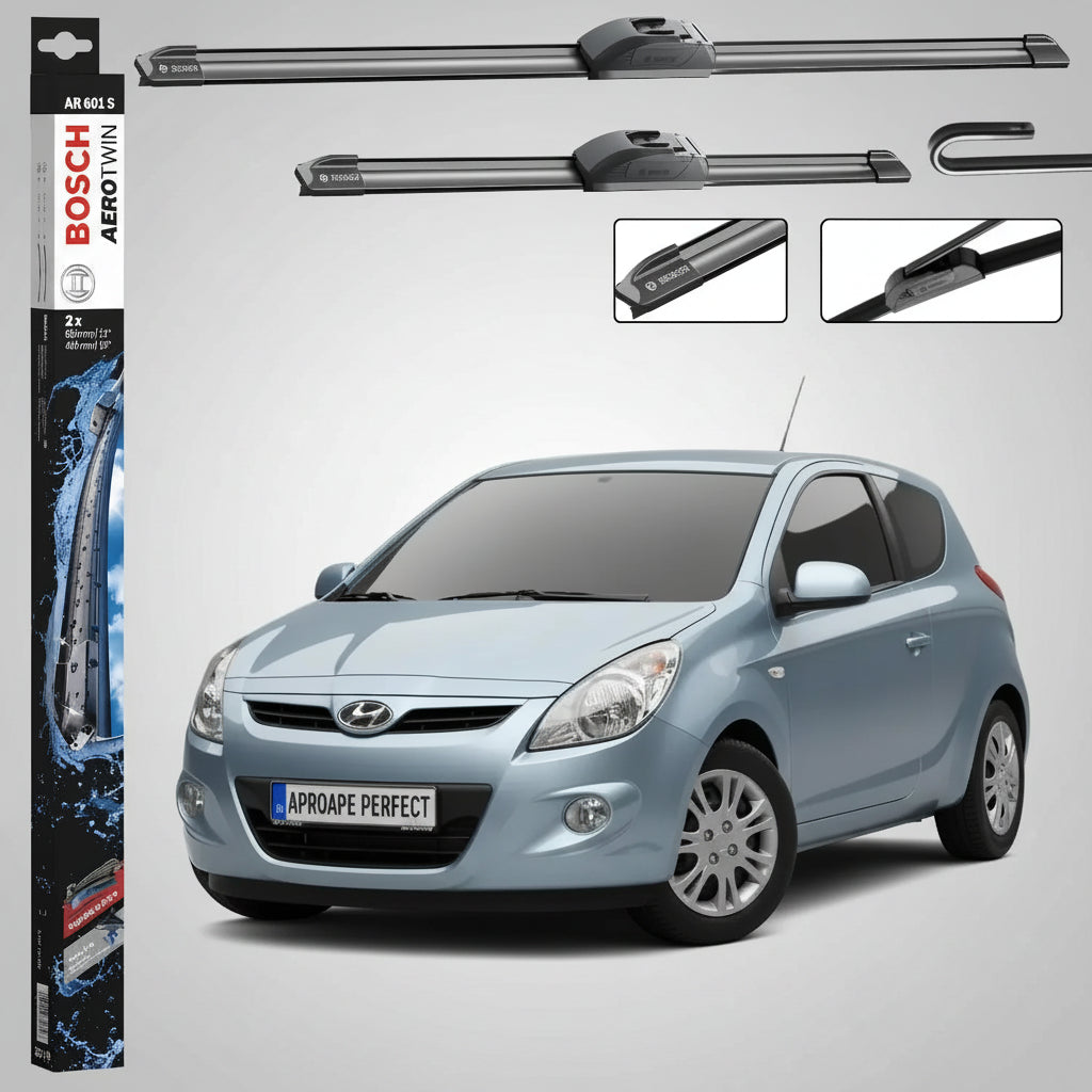 Set Ștergătoare Parbriz pentru Hyundai i20 I (PB, PBT) 2008-Prezent | Bosch AR601S