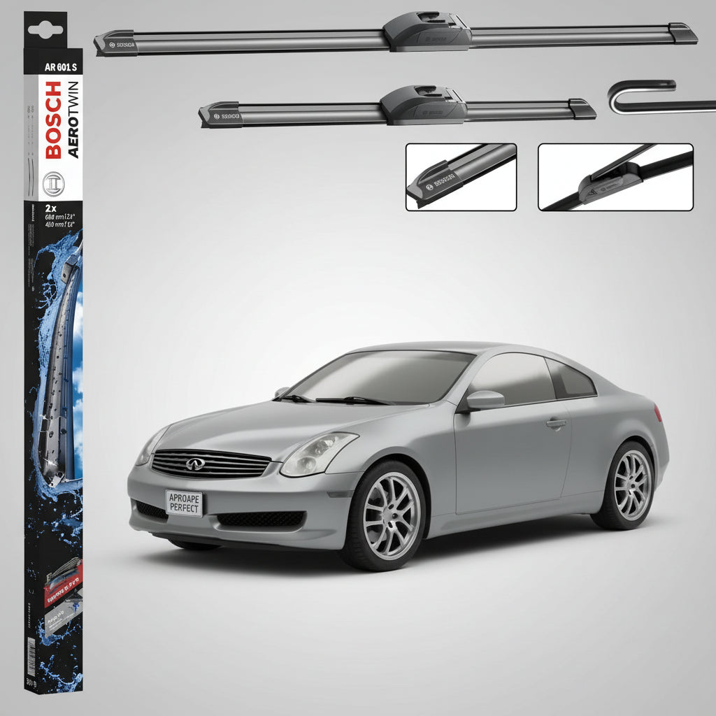 Set Ștergătoare Parbriz pentru Infiniti G Coupe 2007-Prezent | Bosch AR601S