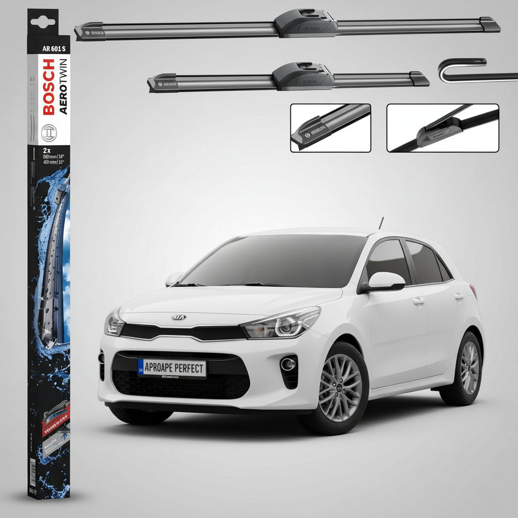 Set Ștergătoare Parbriz pentru Kia Rio IV / Rio IV Saloon (YB, SC, FB) 2017-Prezent | Bosch AR601S