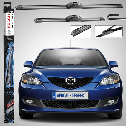 Set Ștergătoare Parbriz pentru Mazda 3 (BK) 2003-2009 | Bosch AR601S