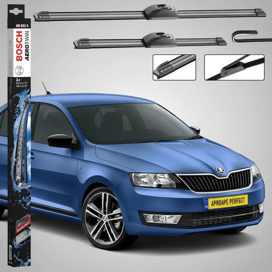 Set Ștergătoare Parbriz pentru Skoda Rapid (NH3, NK3, NK6) / Spaceback (NH1) 2012+ | Bosch AR601S