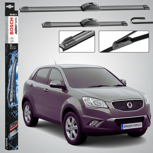 Set Ștergătoare Parbriz pentru SsangYong Korando / Van (CK) 2010+ | Bosch AR601S