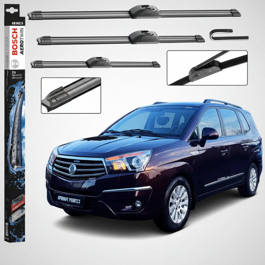 Set Ștergătoare Parbriz pentru SsangYong Rodius II / Van (CA1) 2013+ | Bosch AR601S