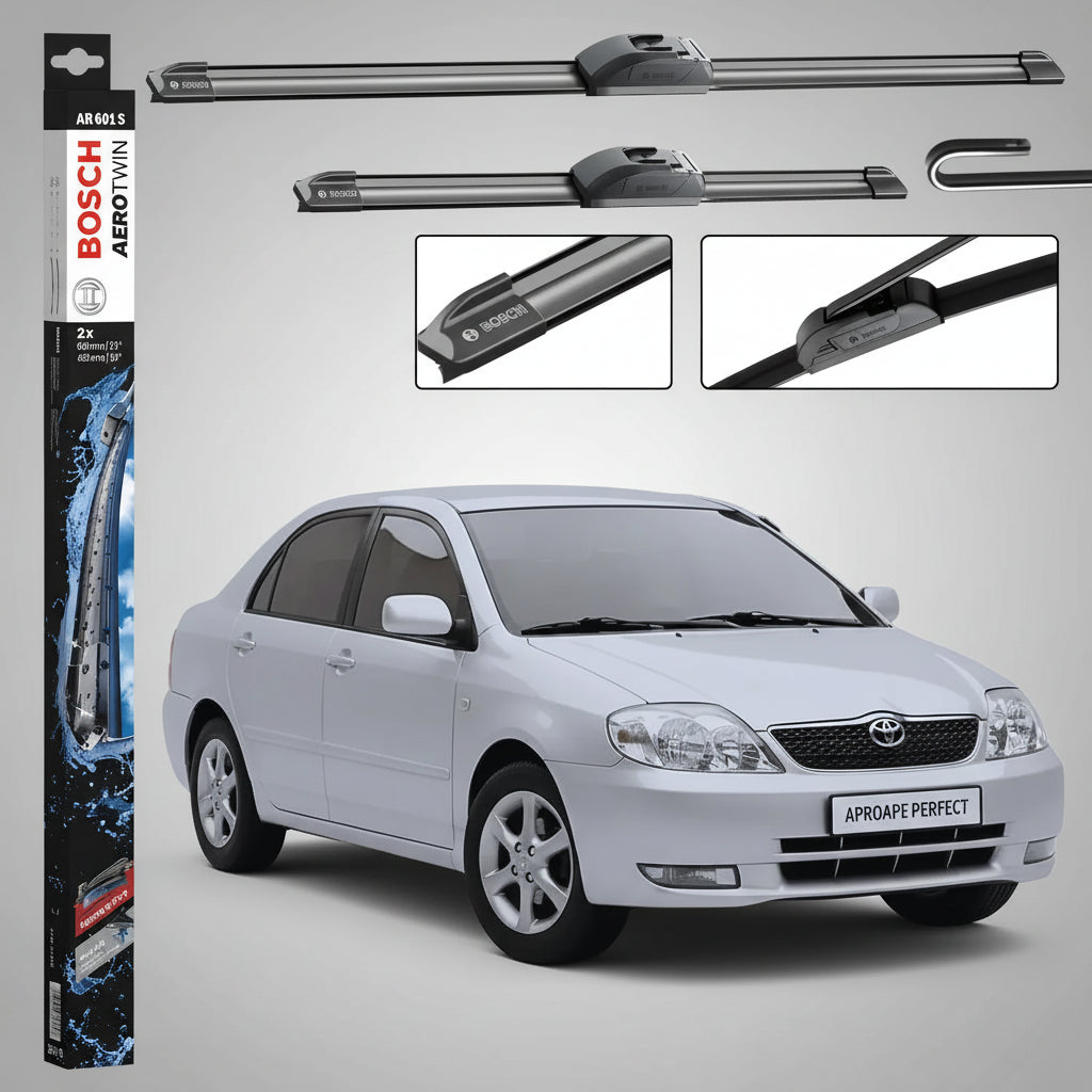 Set Ștergătoare Parbriz pentru Toyota Corolla Saloon / Berlină (E12) 2001-2008 | Bosch AR601S