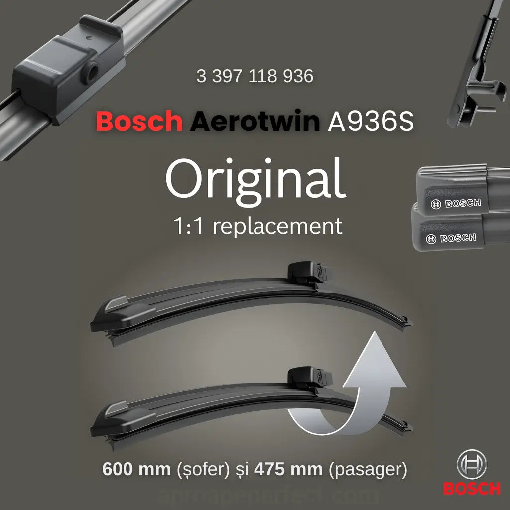 Bosch Aerotwin A936S 600mm 475mm original