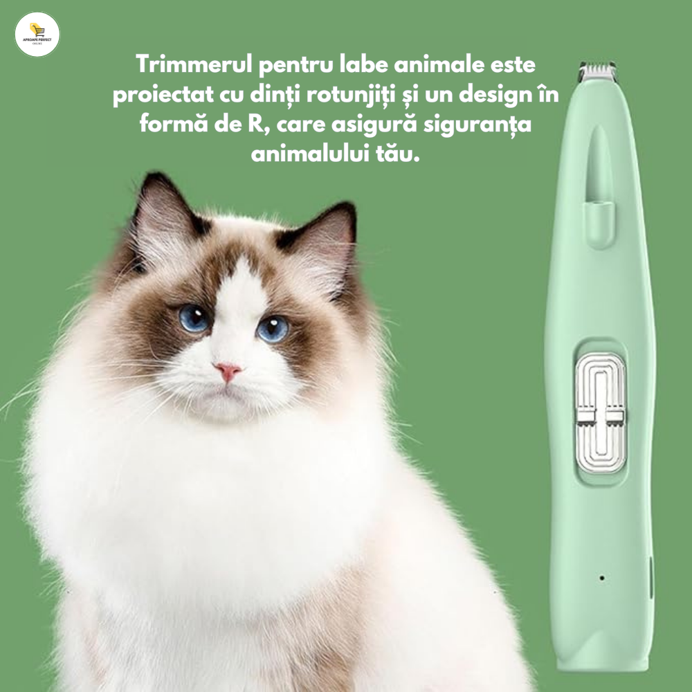 Trimmer pentru labe animale - Kit de îngrijire pentru câini și pisici