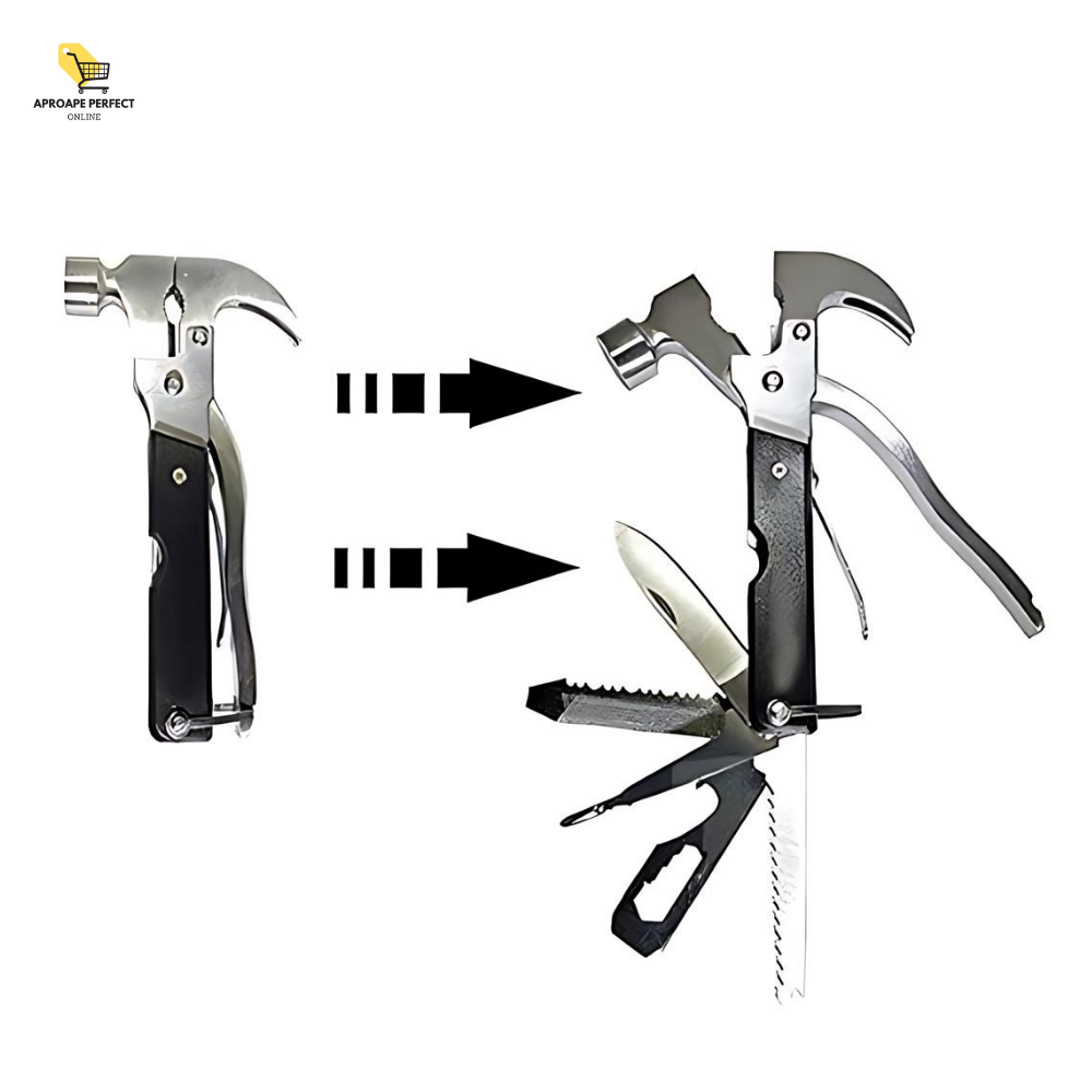 Tac Tool 18-in-1 Multi-Tool cu Husă pentru Curea