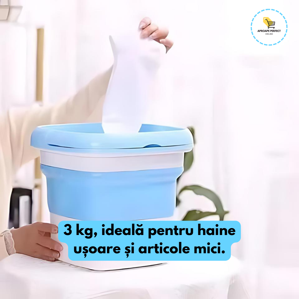 Mini Mașină de Spălat Portabilă 3 kg