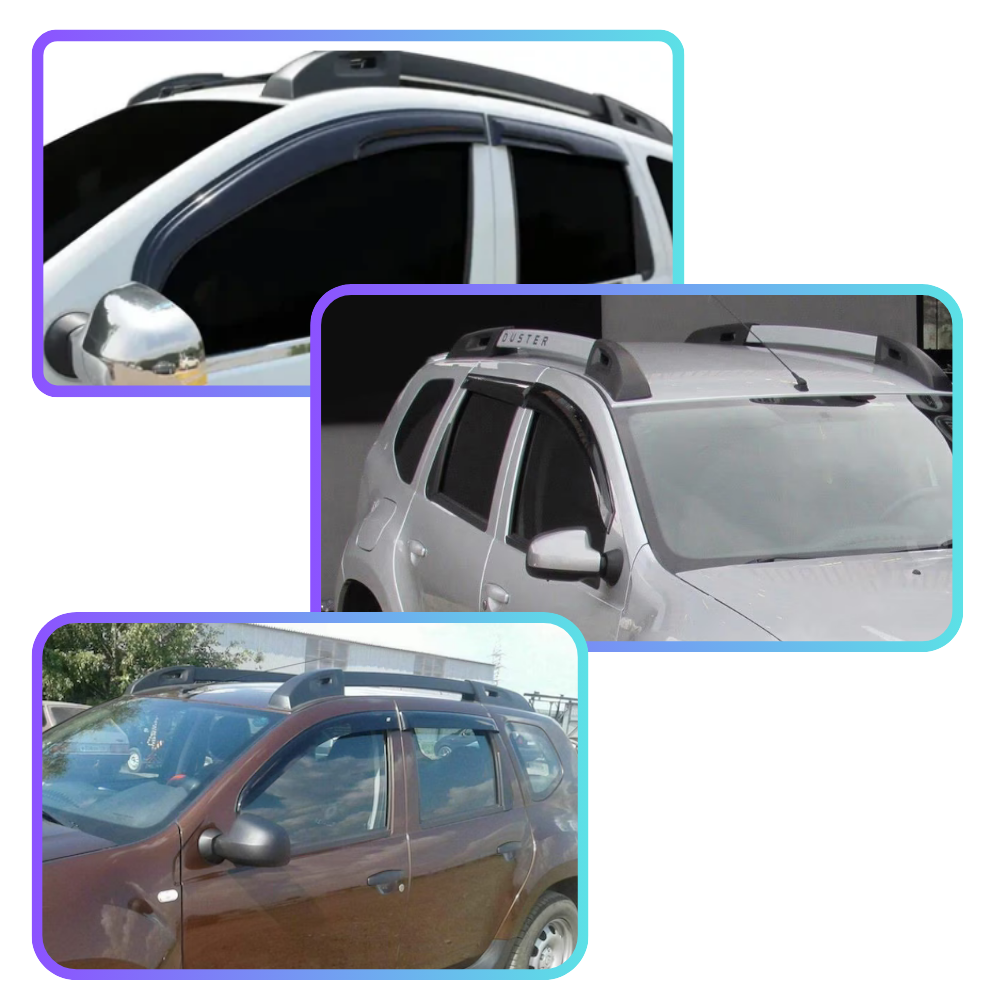 Paravanturi Duster 2 Sunplex Originale pentru Dacia Duster 2017–2024 – Calitate A+, Montaj Rapid