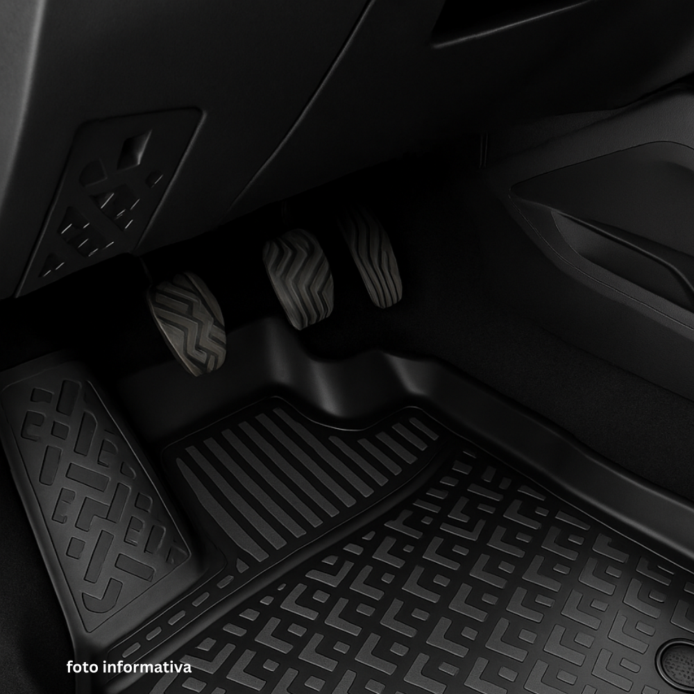 Covorașe Tăviță Dacia Duster 2018–2022 4x2 Prestige – Rizline