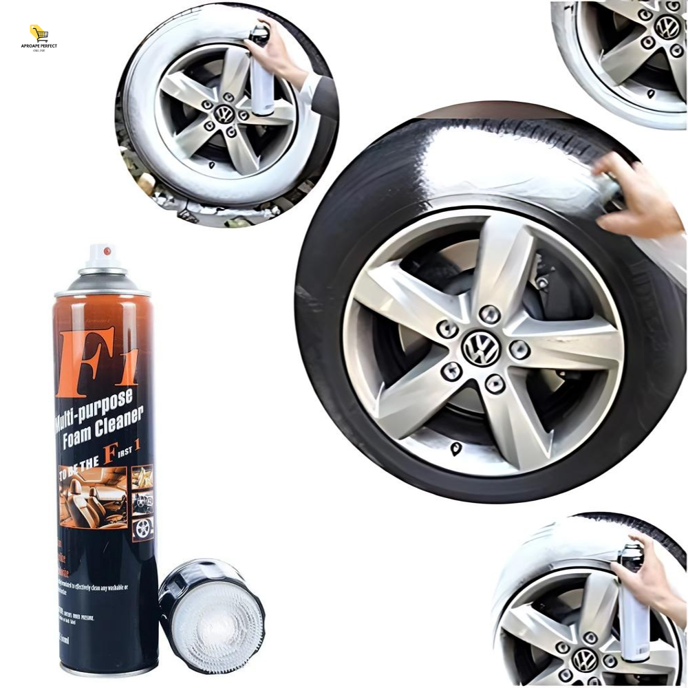 Spray Spumă de Curățare pentru Scaune Auto - Car Seat Cleaner Foam Spray, 600 ml, Eco-Friendly, pH Neutru