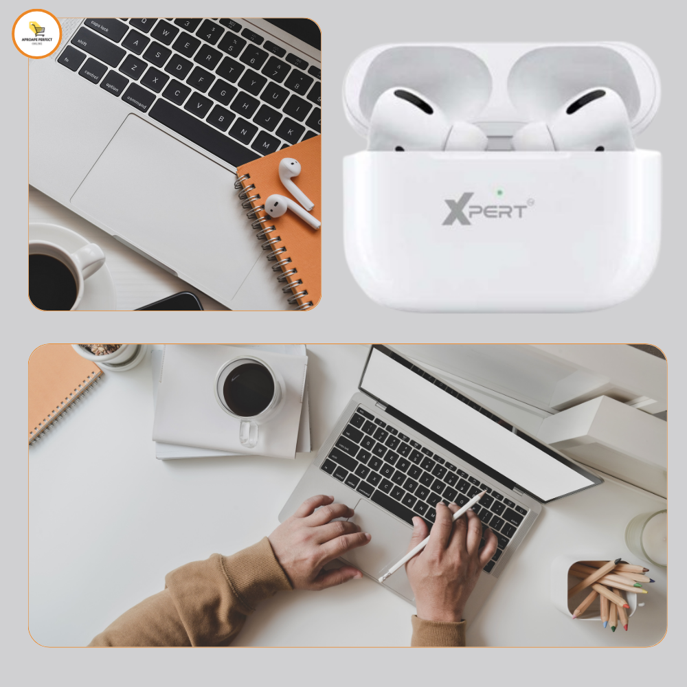 Căști Wireless X-Start, Bluetooth 5.2, Autonomie stand-by 200h, Alb – Sunet Premium și Confort Maxim