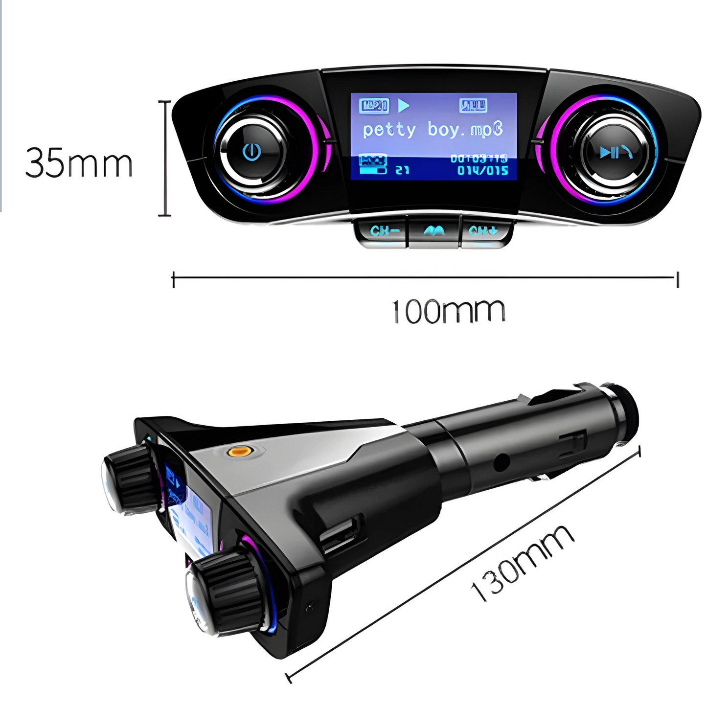 Adaptor Auto Bluetooth 5.0: Transformă-ți Mașina într-un Hub de Conectivitate!