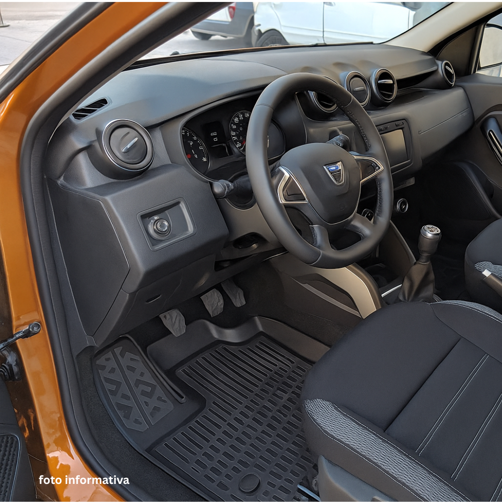 Covorașe Tăviță Dacia Duster 2018–2022 4x2 Prestige – Rizline