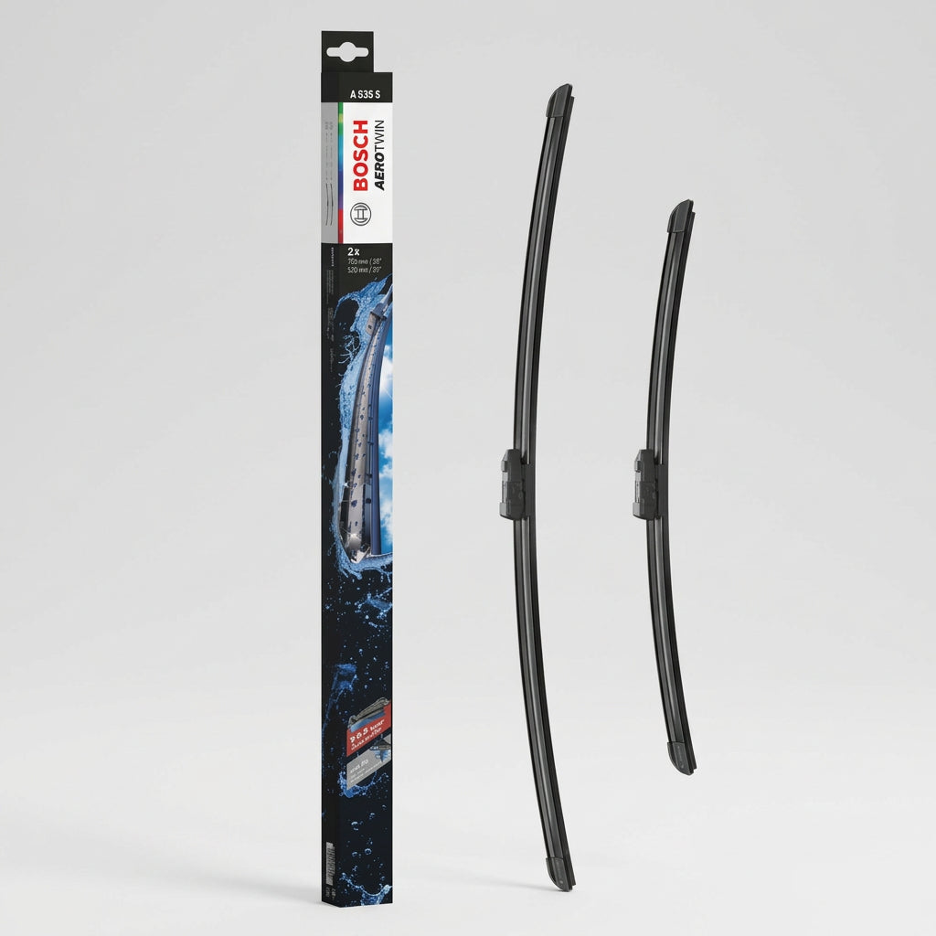 Set Bosch Aerotwin A535S cu două lamele și ambalaj