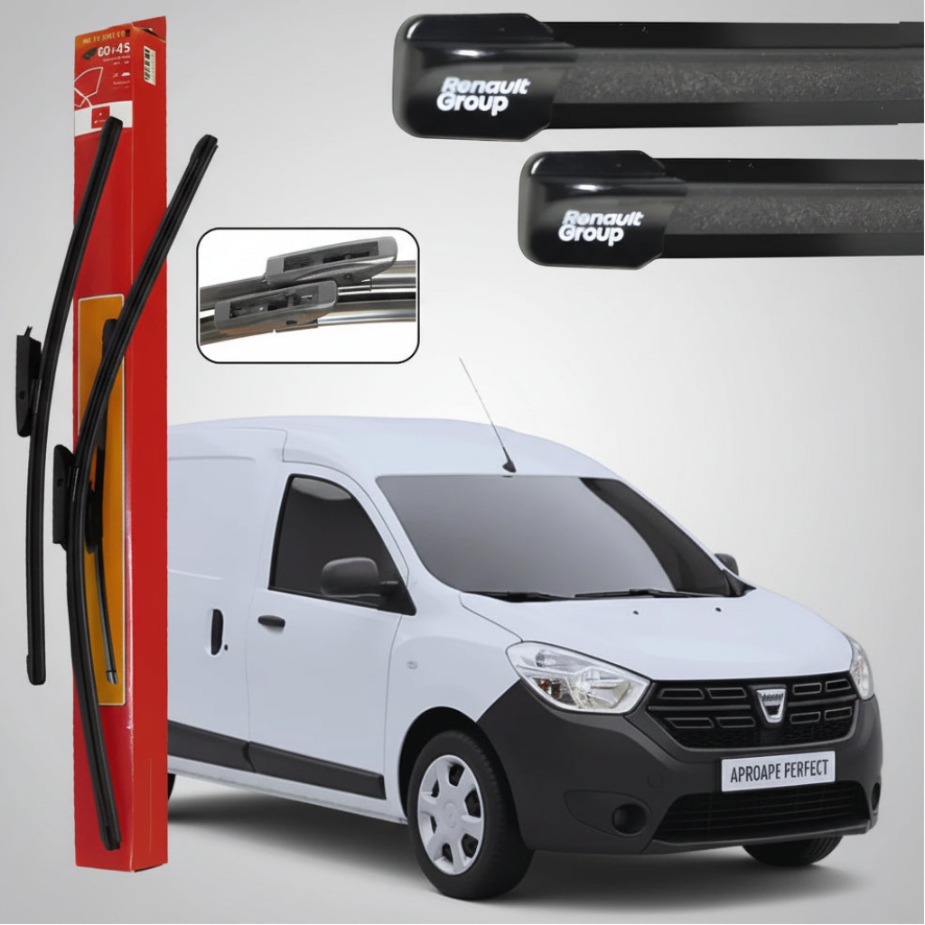 Set Lamele Ștergătoare Parbriz Originale Dacia Dokker Express / Furgon 600/400mm