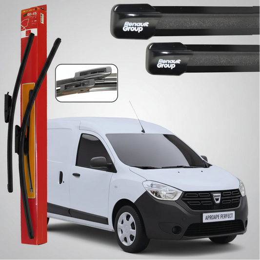 Set Lamele Ștergătoare Parbriz Originale Dacia Dokker Express / Furgon 600/400mm