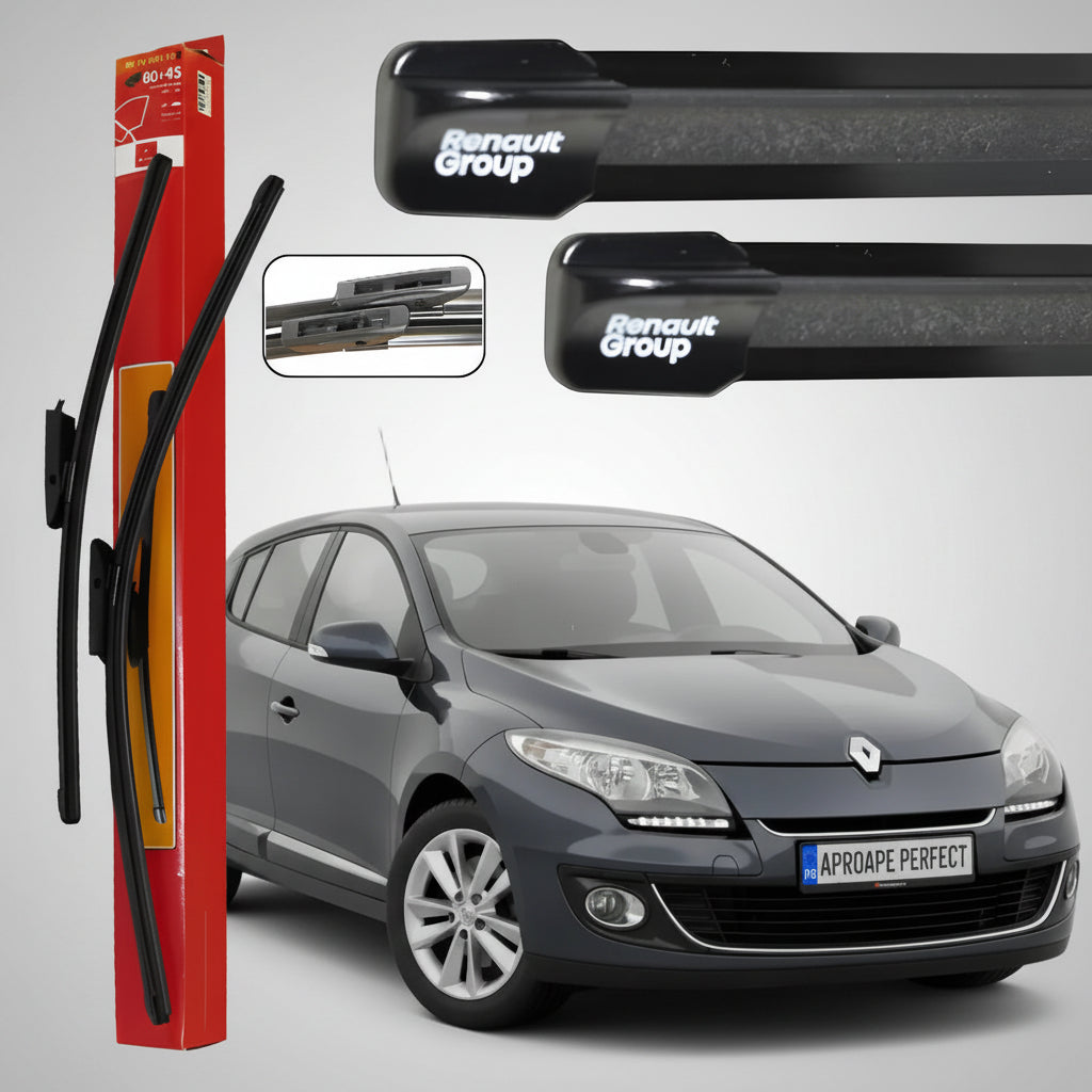 Set Lamele Ștergătoare Parbriz Originale Renault Megane III Hatchback 600/400mm 8671095362
