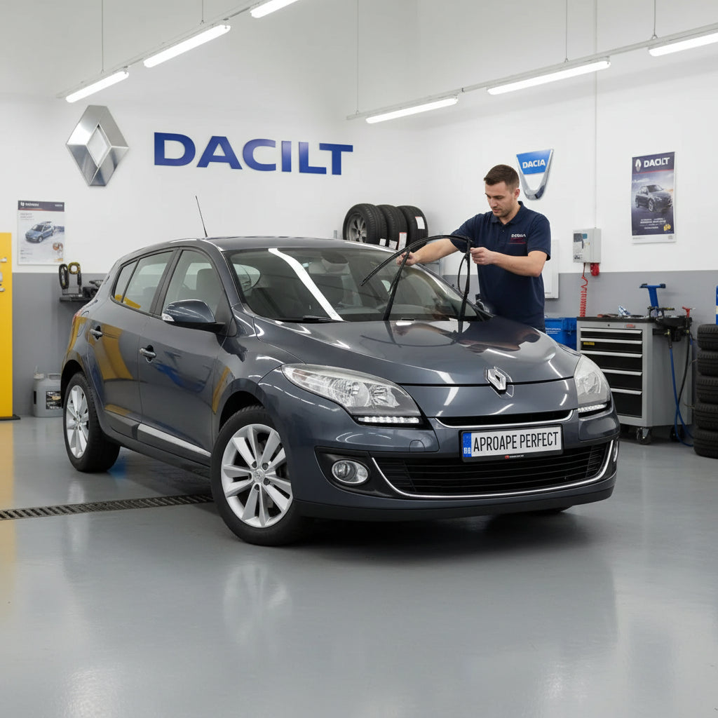 schimbare ștergătoare la renault megane iii hatchback cu setul 8671095362