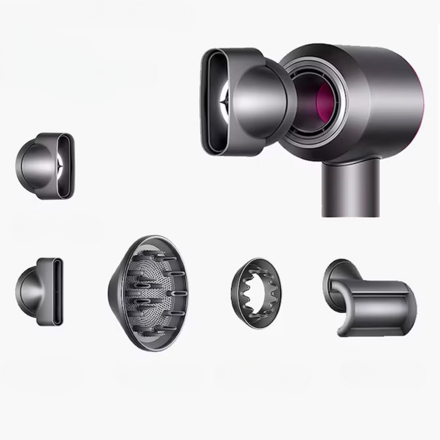 Uscator de Par Profesional APF® – Ioni Negativi, Aer Rece/Cald, 3 Viteze, 4 Temperaturi, 5 Accesorii Interschimbabile