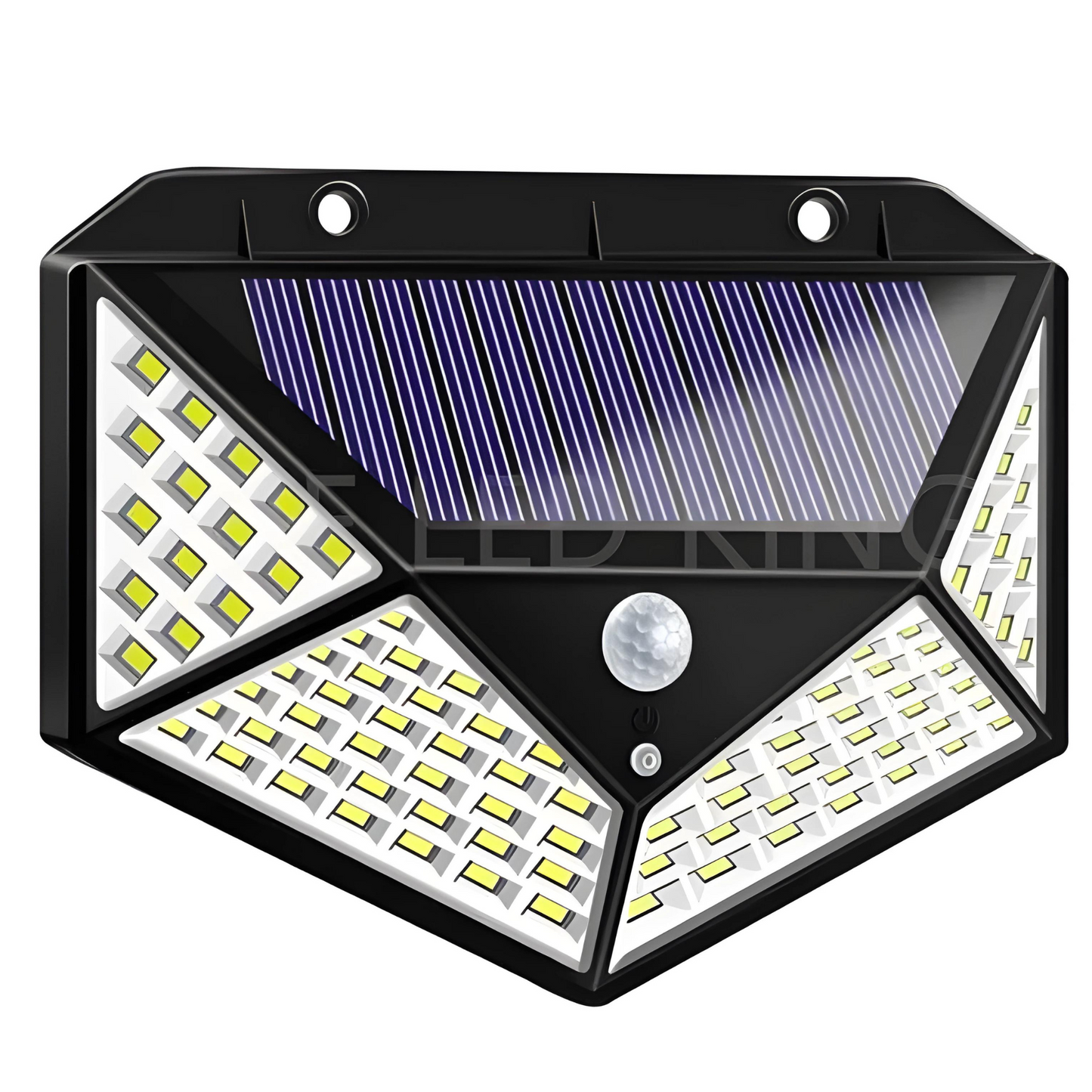 Lampa Solară Smart de Perete cu 100 LED-uri: Iluminează-ți Spatiul Exterior cu Tehnologia Smart cu Senzor de Mișcare!