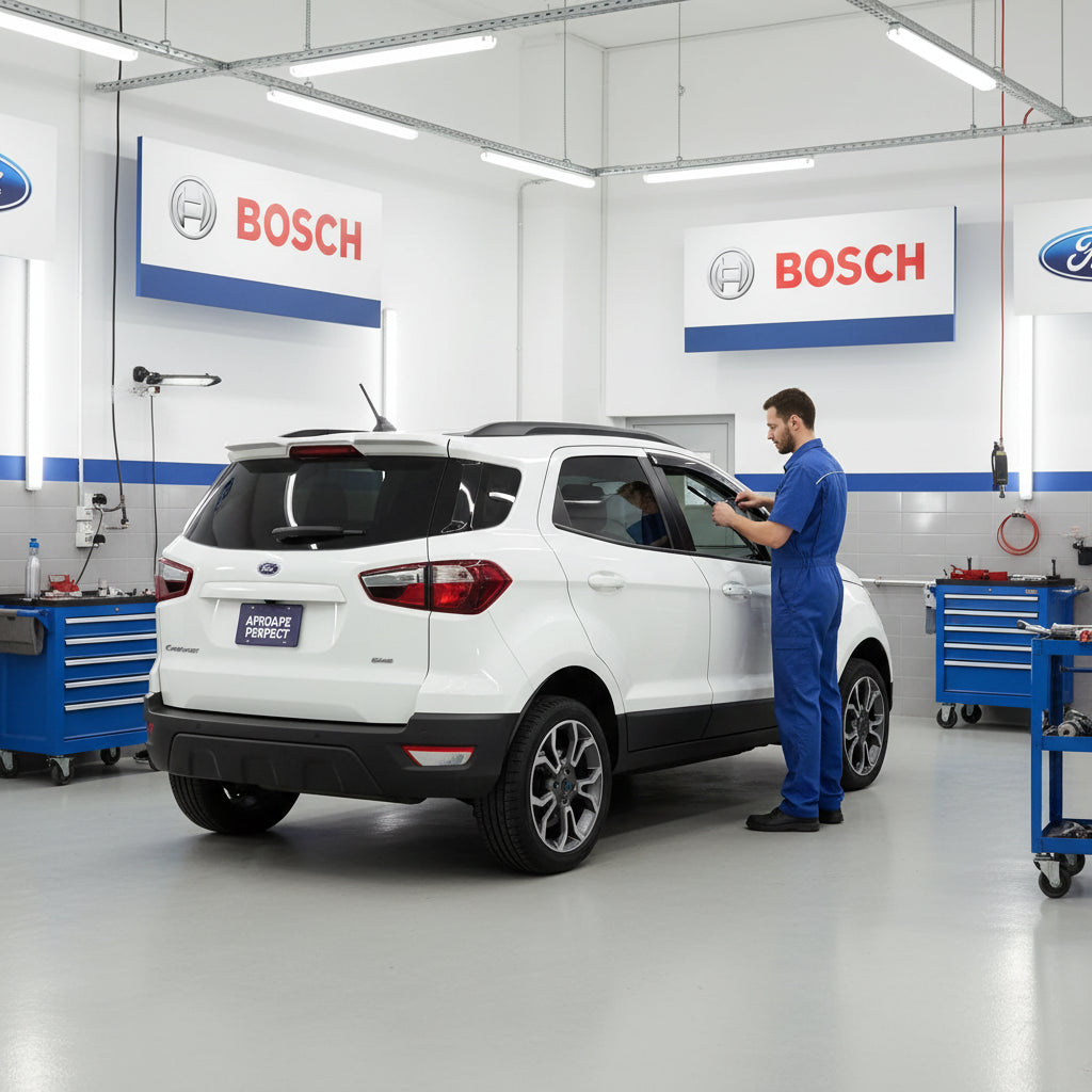 Ford EcoSport hátsó ablaktörlő csere Bosch Aerotwin hátsó A281H-val